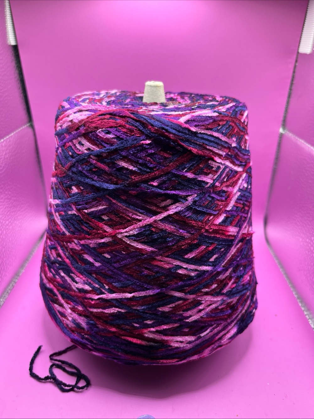 Rayon Chenille Yarn Cone